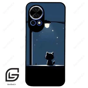 قاب گوشی هوآوی نوا 12 (Huawei Nova 12 ) طرح گربه کد 2098