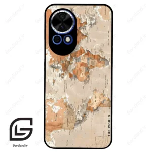قاب گوشی هوآوی نوا 12 (Huawei Nova 12 ) طرح نقشه کد 2187