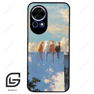 قاب گوشی هوآوی نوا 12 (Huawei Nova 12 ) طرح گربه کد 2367
