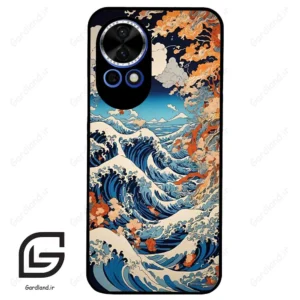 قاب گوشی هوآوی نوا 12 (Huawei Nova 12 ) طرح موج کد 2418
