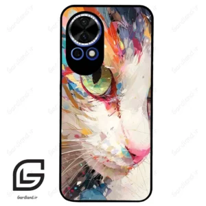 قاب گوشی هوآوی نوا 12 (Huawei Nova 12 ) طرح گربه کد 2437