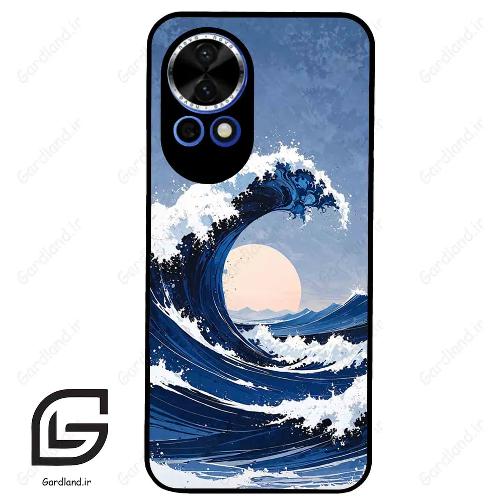 قاب گوشی هوآوی نوا 12 (Huawei Nova 12 ) طرح موج کد 2443
