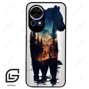 قاب گوشی هوآوی نوا 12 (Huawei Nova 12 ) طرح خرس کد 2449