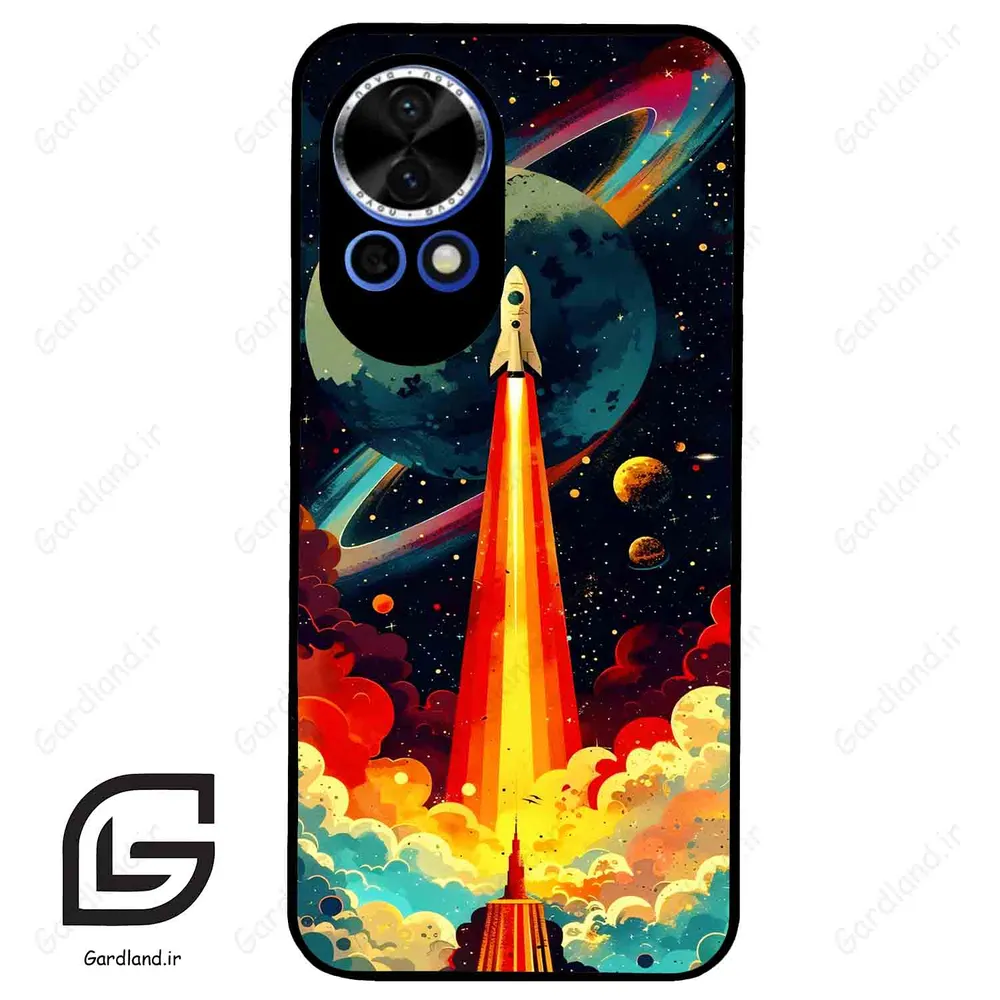 قاب گوشی هوآوی نوا 12 (Huawei Nova 12 ) طرح موشک کد 2463