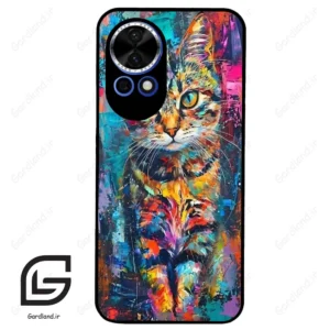 قاب گوشی هوآوی نوا 12 (Huawei Nova 12 ) طرح گربه کد 2488