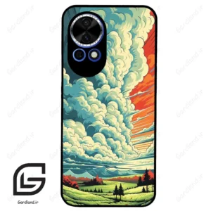 قاب گوشی هوآوی نوا 12 (Huawei Nova 12 ) طرح ابرنگی کد 2491