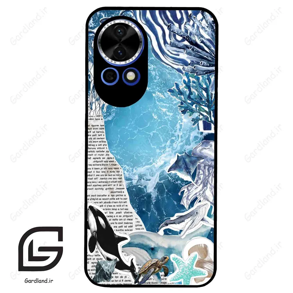قاب گوشی هوآوی نوا 12 (Huawei Nova 12 ) طرح دریا کد 2516