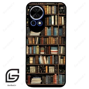 قاب گوشی هوآوی نوا 12 (Huawei Nova 12 ) طرح کتابخانه کد 2533