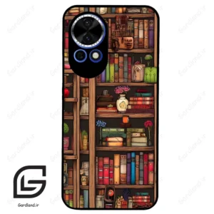 قاب گوشی هوآوی نوا 12 (Huawei Nova 12 ) طرح کتابخانه کد 2537
