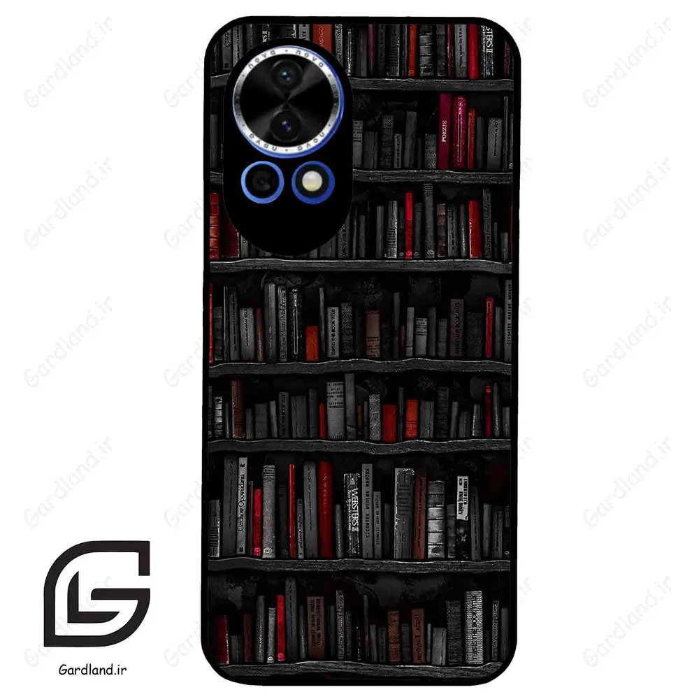 قاب گوشی هوآوی نوا 12 (Huawei Nova 12 ) طرح کتابخانه کد 2540