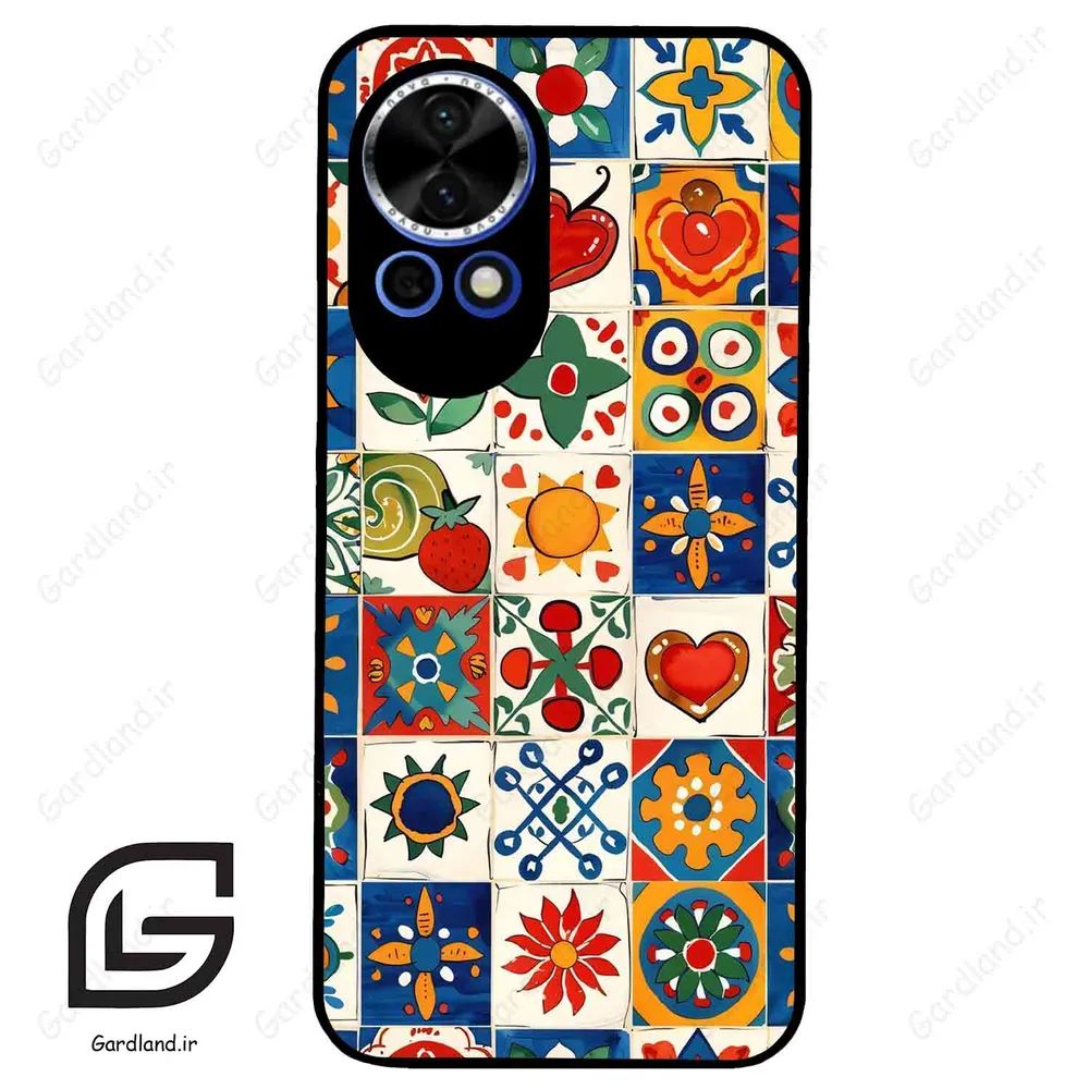 قاب گوشی هوآوی نوا 12 (Huawei Nova 12 ) طرح کاشی کد 2594