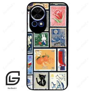 قاب گوشی هوآوی نوا 12 (Huawei Nova 12 ) طرح تمبر کد 2603