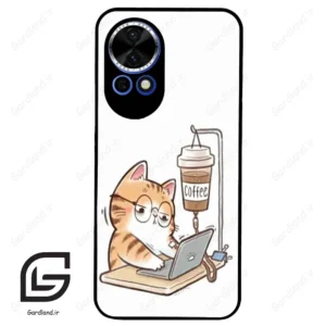 قاب گوشی هوآوی نوا 12 (Huawei Nova 12 ) طرح گربه کد 2617