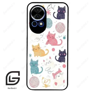 قاب گوشی هوآوی نوا 12 (Huawei Nova 12 ) طرح گربه کد 2620