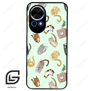 قاب گوشی هوآوی نوا 12 (Huawei Nova 12 ) طرح گربه کد 2622