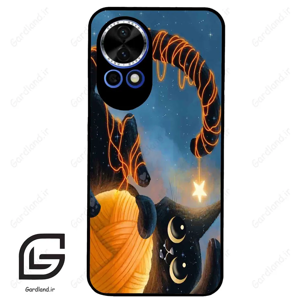 قاب گوشی هوآوی نوا 12 (Huawei Nova 12 ) طرح گربه کد 2654