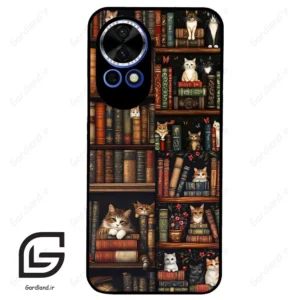 قاب گوشی هوآوی نوا 12 (Huawei Nova 12 ) طرح کتابخانه کد 2675