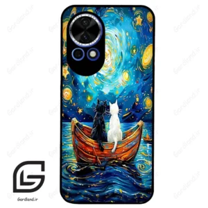 قاب گوشی هوآوی نوا 12 (Huawei Nova 12 ) طرح گربه کد 2727
