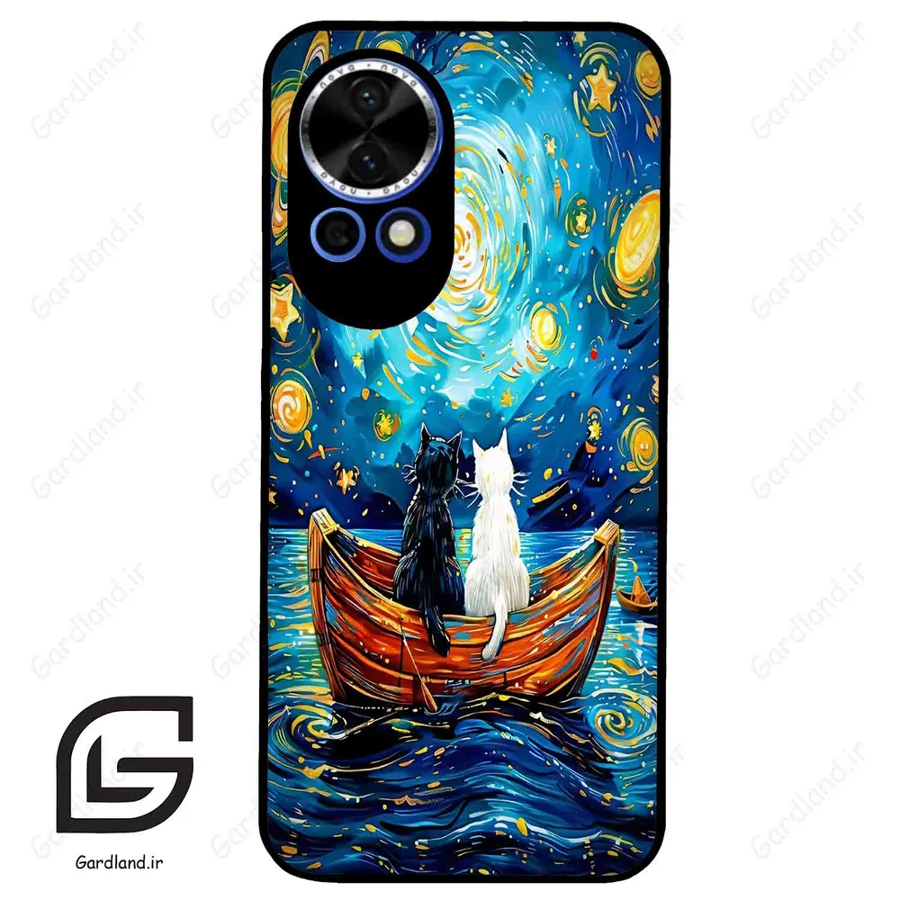 قاب گوشی هوآوی نوا 12 (Huawei Nova 12 ) طرح گربه کد 2727