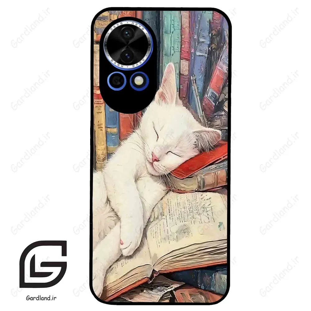 قاب گوشی هوآوی نوا 12 (Huawei Nova 12 ) طرح گربه کد 2758
