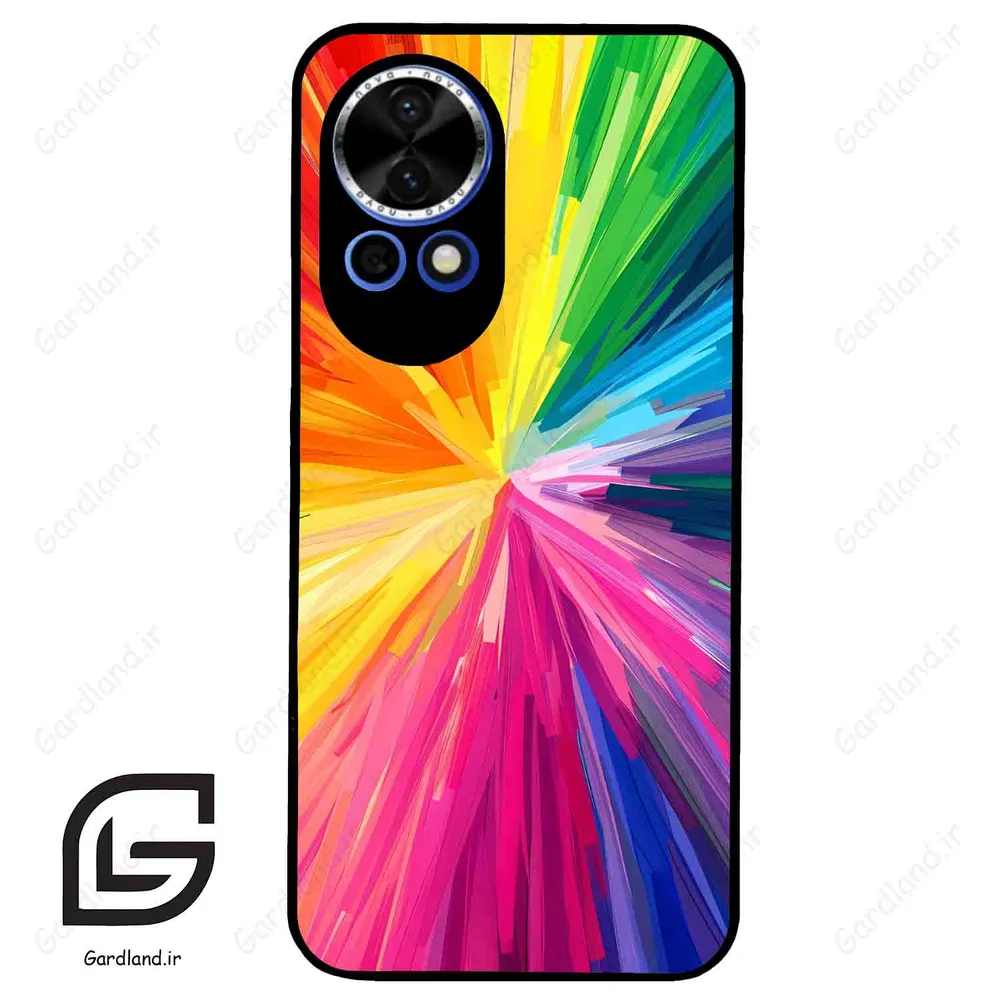 قاب گوشی هوآوی نوا 12 (Huawei Nova 12 ) طرح رنگارنگ کد 2877