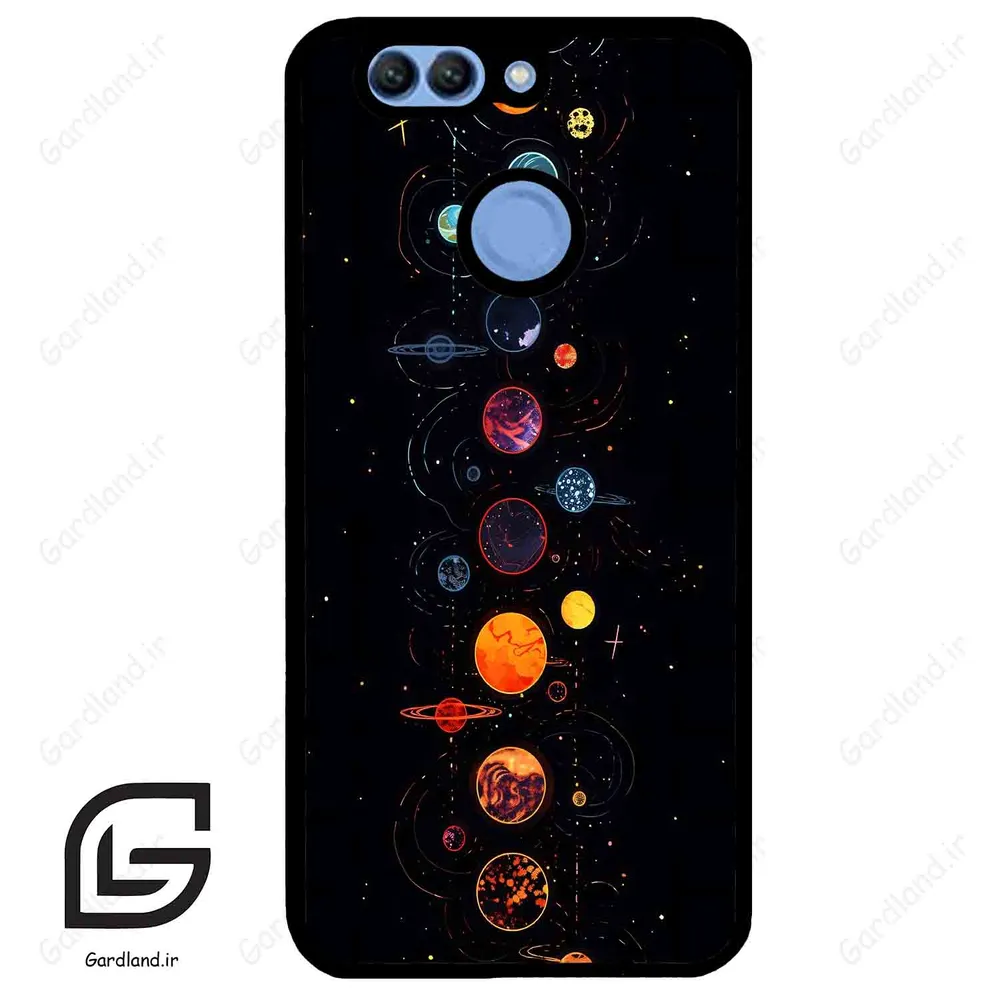 قاب گوشی هوآوی نوا 2 پلاس (Huawei Nova 2 Plus ) طرح کهکشان کد 2062