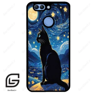 قاب گوشی هوآوی نوا 2 پلاس (Huawei Nova 2 Plus ) طرح گربه کد 2438