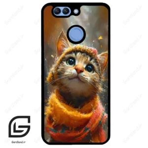 قاب گوشی هوآوی نوا 2 پلاس (Huawei Nova 2 Plus ) طرح گربه کد 2440