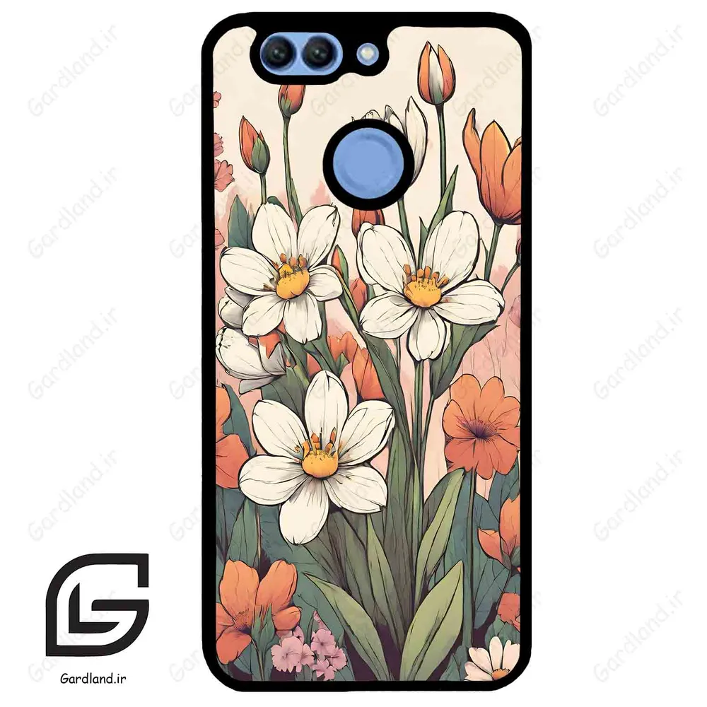 قاب گوشی هوآوی نوا 2 پلاس (Huawei Nova 2 Plus ) طرح گل کد 2475