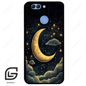 قاب گوشی هوآوی نوا 2 پلاس (Huawei Nova 2 Plus ) طرح ماه کد 2547