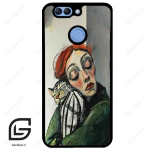 قاب گوشی هوآوی نوا 2 پلاس (Huawei Nova 2 Plus ) طرح گربه کد 2709