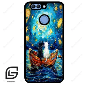 قاب گوشی هوآوی نوا 2 پلاس (Huawei Nova 2 Plus ) طرح گربه کد 2727