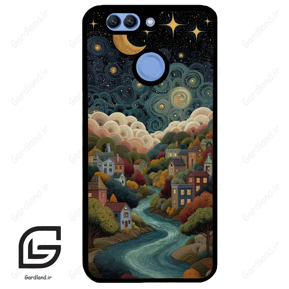 قاب گوشی هوآوی نوا 2 پلاس (Huawei Nova 2 Plus ) طرح دهکده کد 2736
