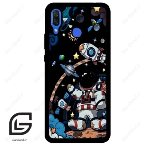 قاب گوشی هوآوی نوا 3 (Huawei Nova 3 ) طرح فضانورد کد 2007