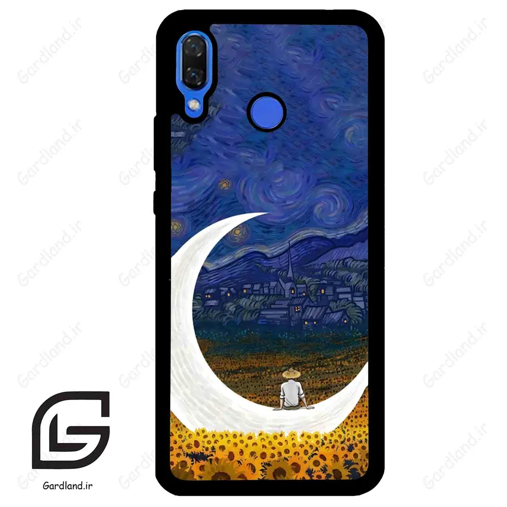 قاب گوشی هوآوی نوا 3 (Huawei Nova 3 ) طرح ماه کد 2125