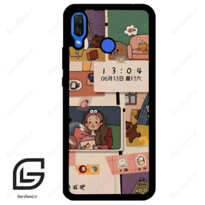 قاب گوشی هوآوی نوا 3 (Huawei Nova 3 ) طرح دخترانه کد 2254