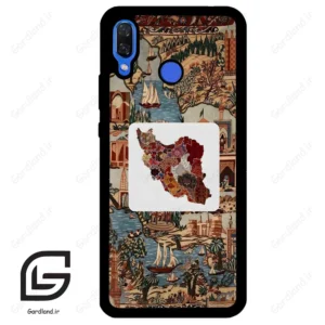 قاب گوشی هوآوی نوا 3 (Huawei Nova 3 ) طرح نقشه ایران کد 2287