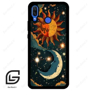 قاب گوشی هوآوی نوا 3 (Huawei Nova 3 ) طرح ماه کد 2474