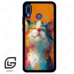 قاب گوشی هوآوی نوا 3 (Huawei Nova 3 ) طرح گربه کد 2489