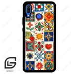 قاب گوشی هوآوی نوا 3 (Huawei Nova 3 ) طرح کاشی کد 2594