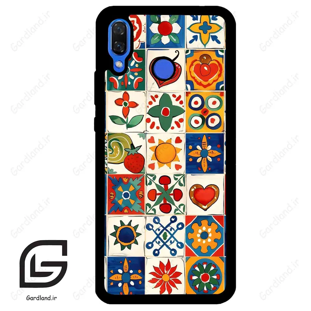 قاب گوشی هوآوی نوا 3 (Huawei Nova 3 ) طرح کاشی کد 2594