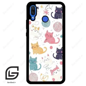 قاب گوشی هوآوی نوا 3 (Huawei Nova 3 ) طرح گربه کد 2620