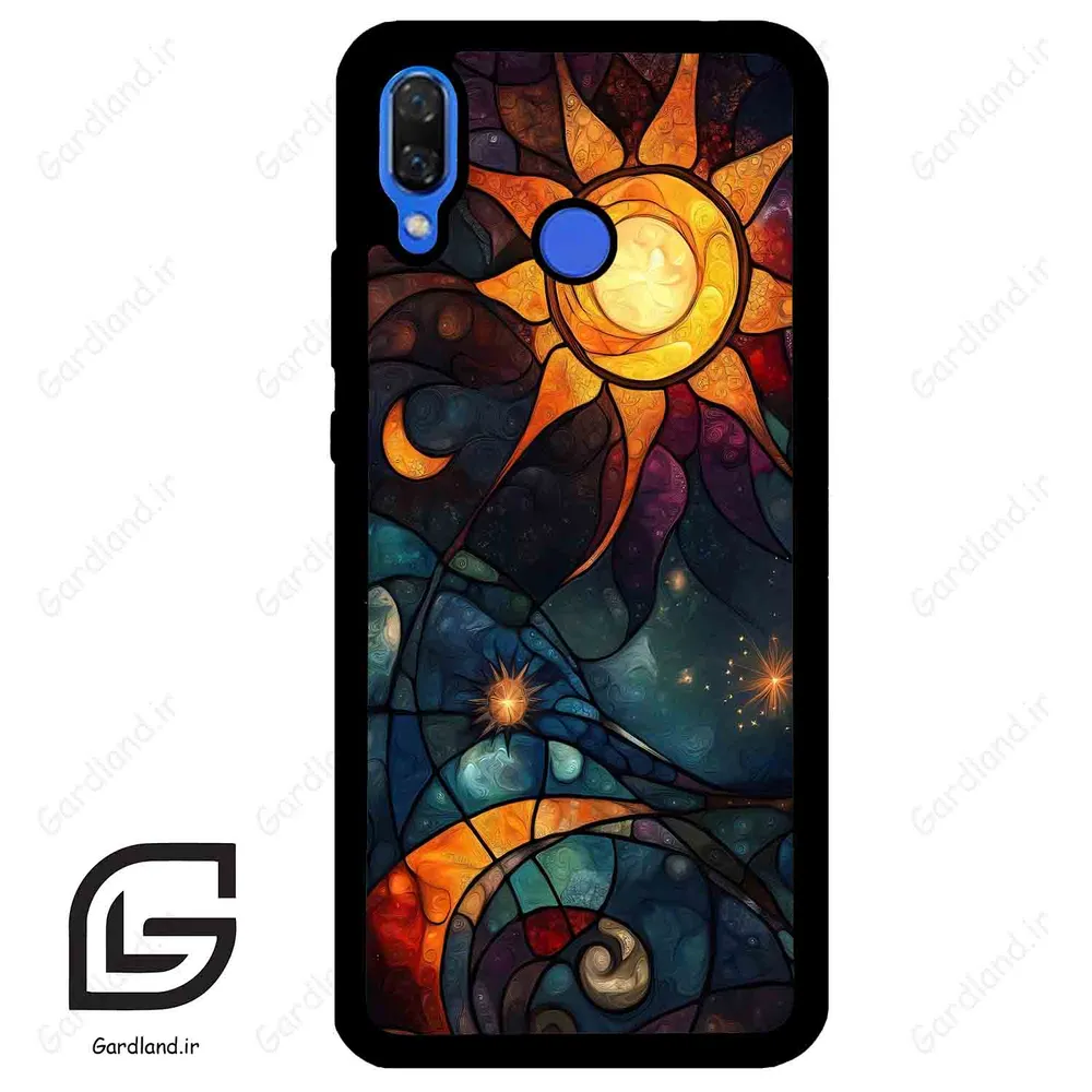 قاب گوشی هوآوی نوا 3 (Huawei Nova 3 ) طرح خورشید کد 2707