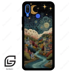 قاب گوشی هوآوی نوا 3 (Huawei Nova 3 ) طرح دهکده کد 2736