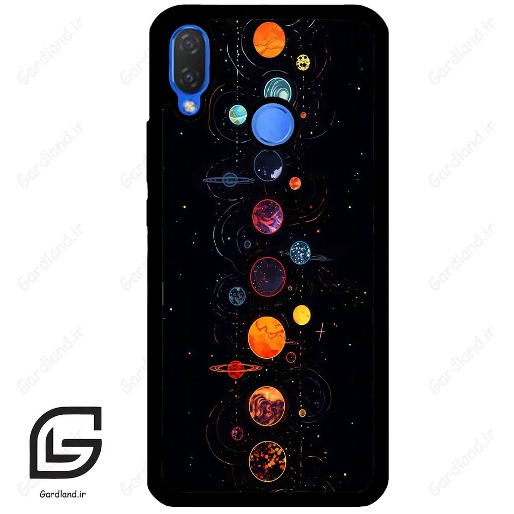 قاب گوشی هوآوی نوا 3i (Huawei Nova 3i ) طرح کهکشان کد 2062