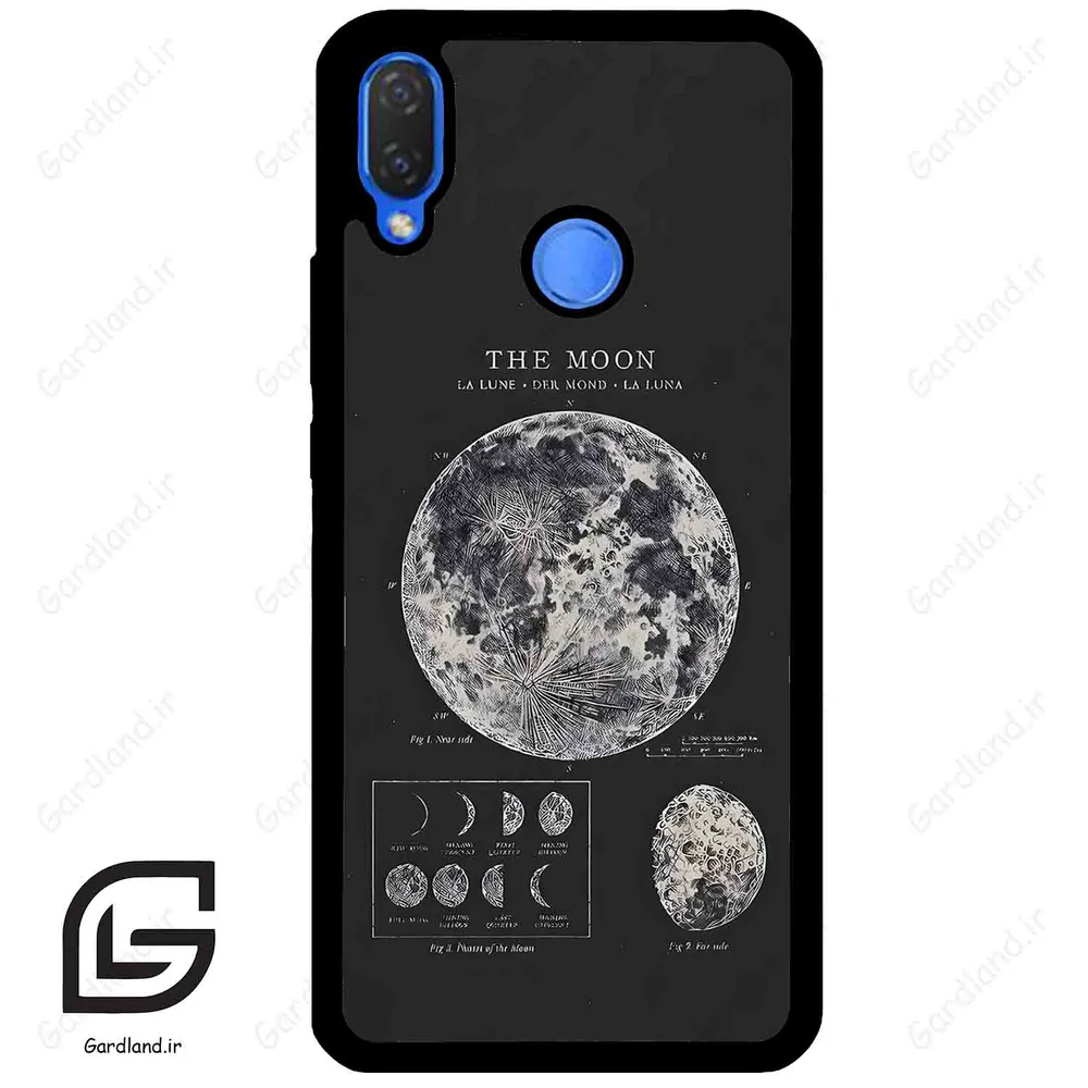قاب گوشی هوآوی نوا 3i (Huawei Nova 3i ) طرح ماه کد 2175