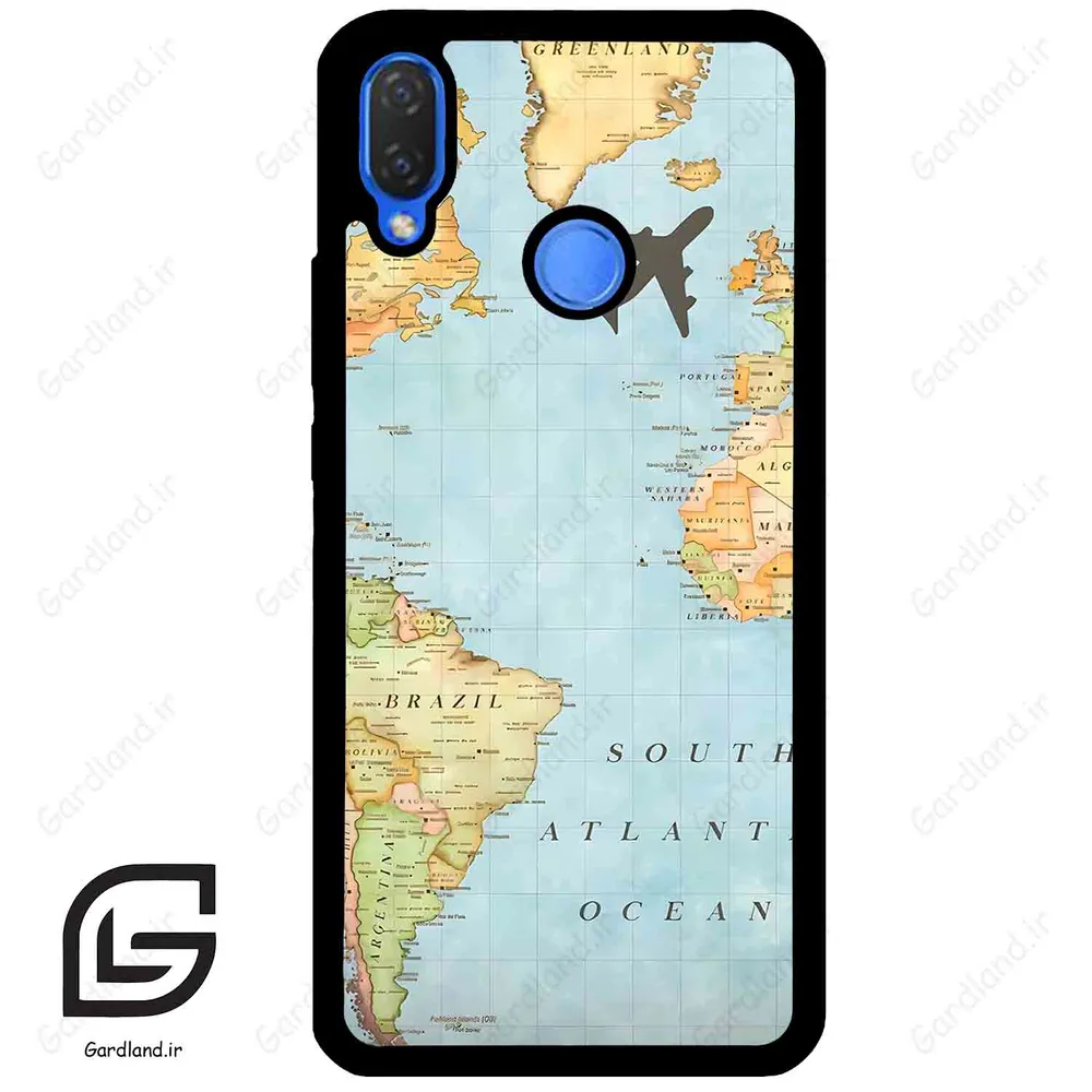 قاب گوشی هوآوی نوا 3i (Huawei Nova 3i ) طرح نقشه کد 2243