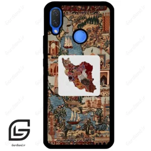 قاب گوشی هوآوی نوا 3i (Huawei Nova 3i ) طرح نقشه ایران کد 2287