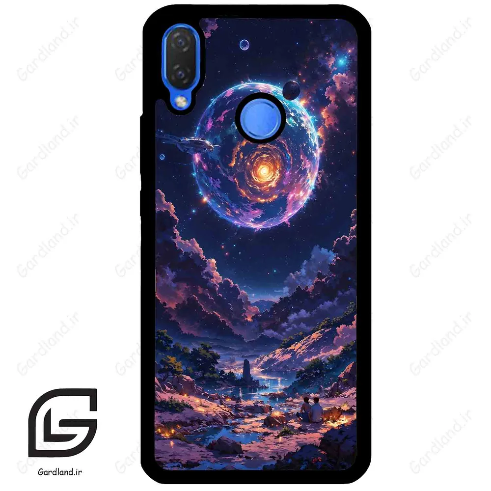 قاب گوشی هوآوی نوا 3i (Huawei Nova 3i ) طرح ماه کد 2344