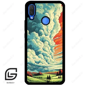 قاب گوشی هوآوی نوا 3i (Huawei Nova 3i ) طرح ابرنگی کد 2491